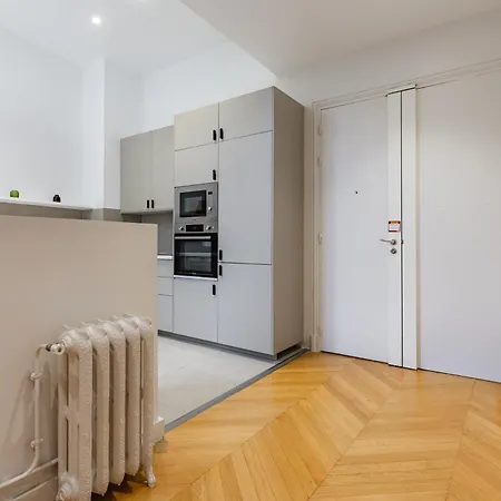 Apartament Elegant 2 Air-conditioned Bedrooms Close To Trocadero Paryż