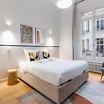 Elegant 2 Air-conditioned Bedrooms Close To Trocadero Paris